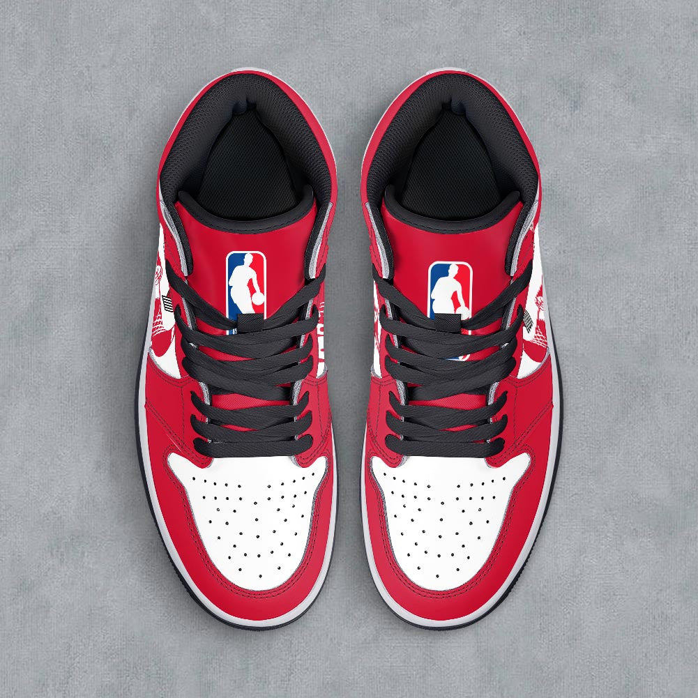 Footwearstorm Portland Trail Blazers AJ1 High Sneakers Shoes For Men And Women 300918
