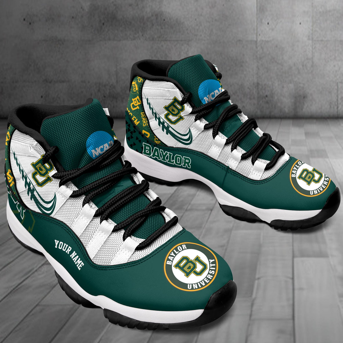 Footwearstorm Baylor Bears AJ11 Sneakers Shoes For Men And Women 2309345