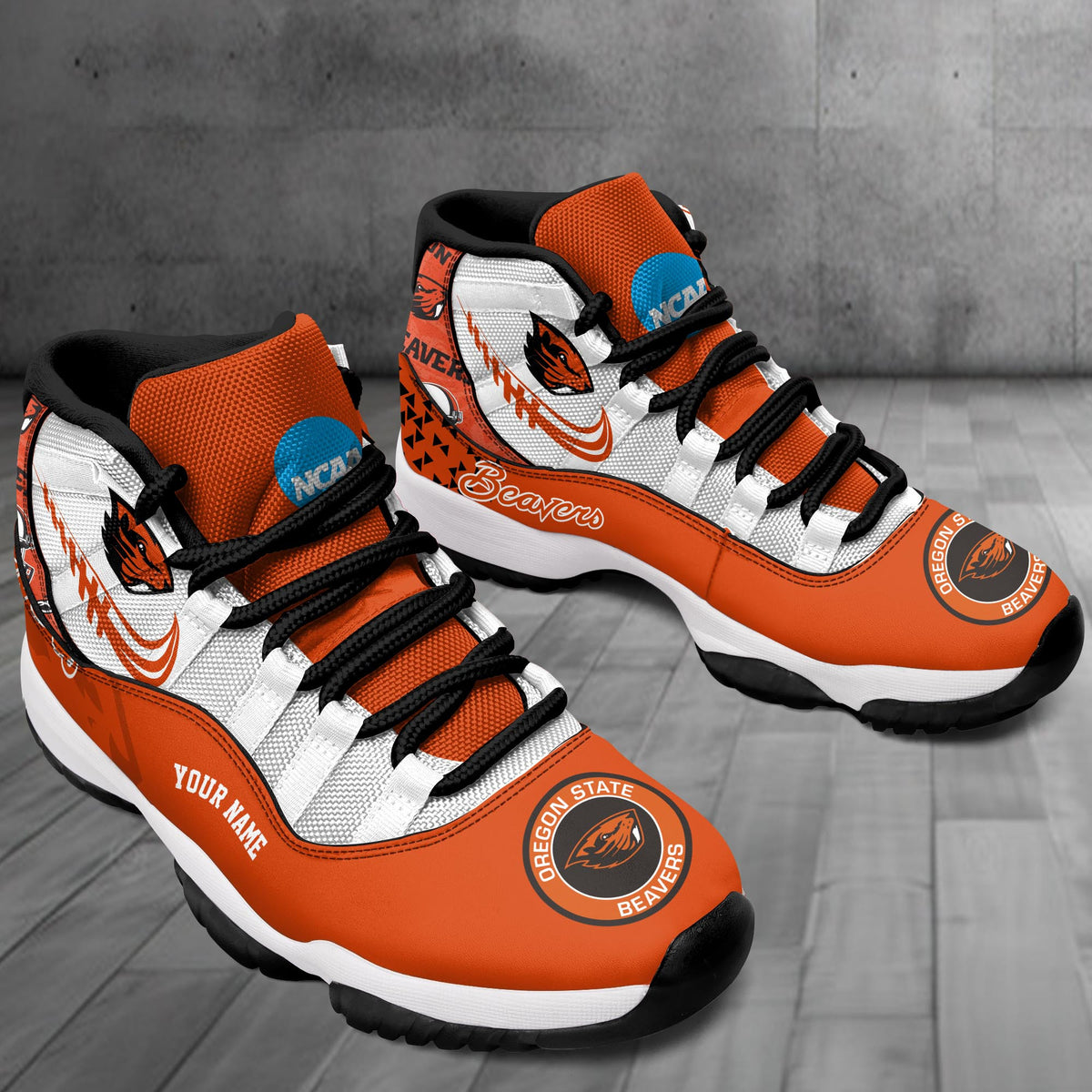 Footwearstorm Oregon State Beavers AJ11 Sneakers Shoes For Men And Women 2309308