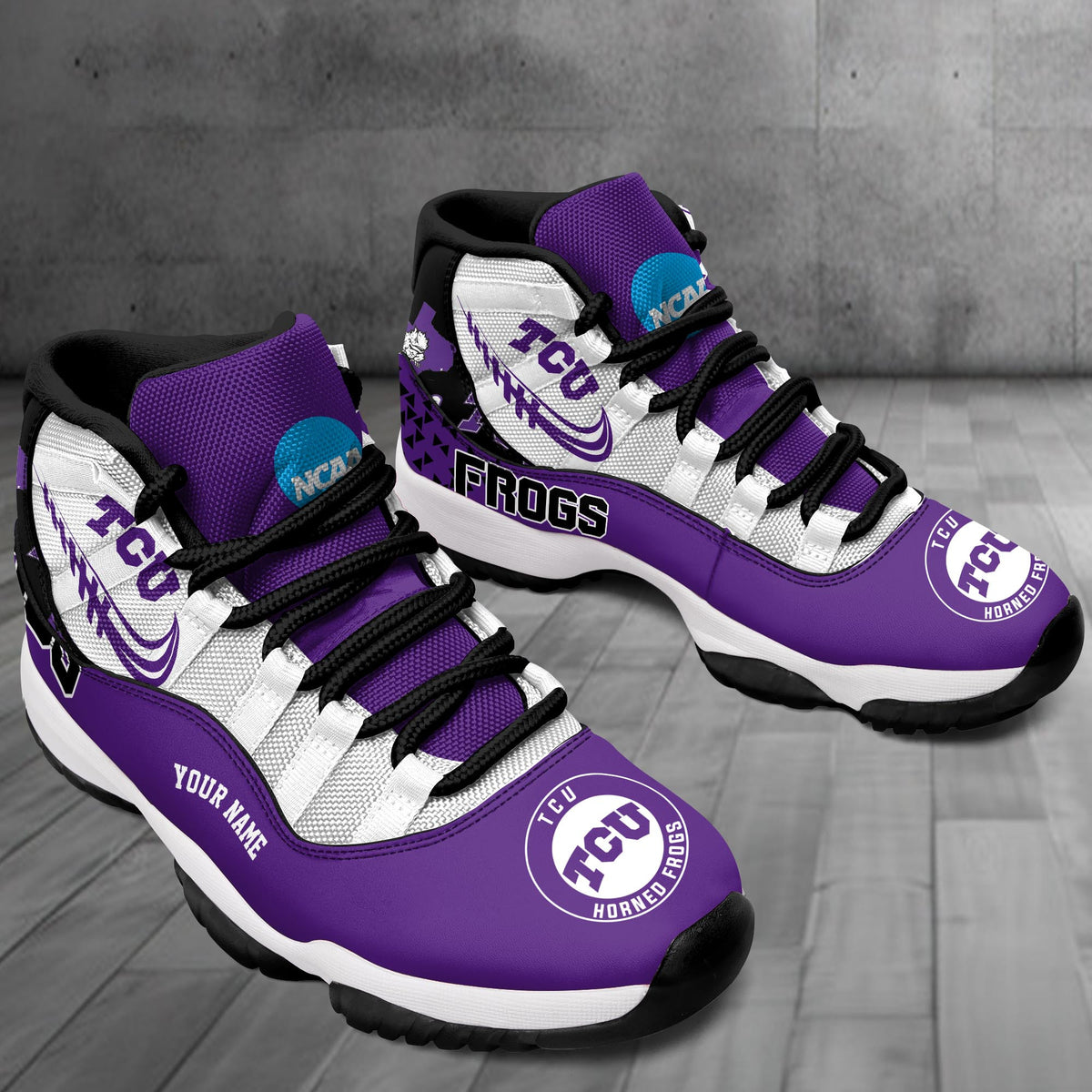 Footwearstorm TCU Horned Frogs AJ11 Sneakers Shoes For Men And Women 2309306