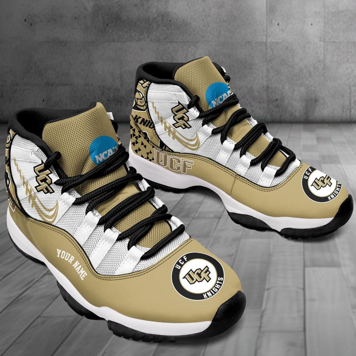Footwearstorm UCF Knights AJ11 Sneakers Shoes For Men And Women 2309278