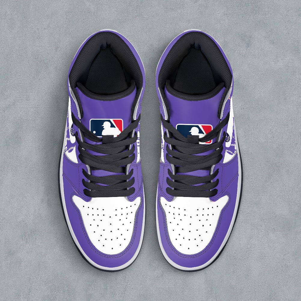 Footwearstorm Colorado Rockies AJ1 High Sneakers Shoes For Men And Women 300955