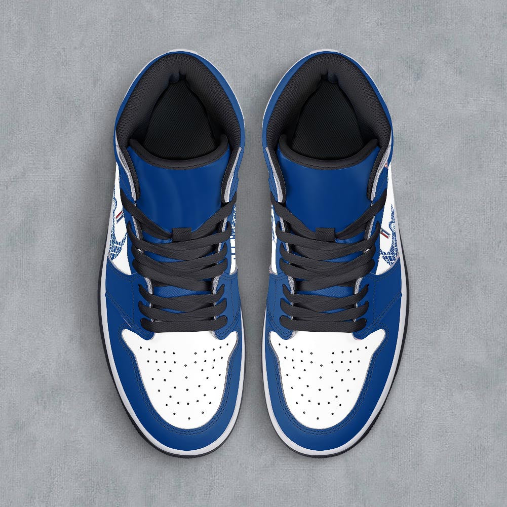 Footwearstorm Ford Mustang AJ1 High Sneakers Shoes For Men And Women 3009184