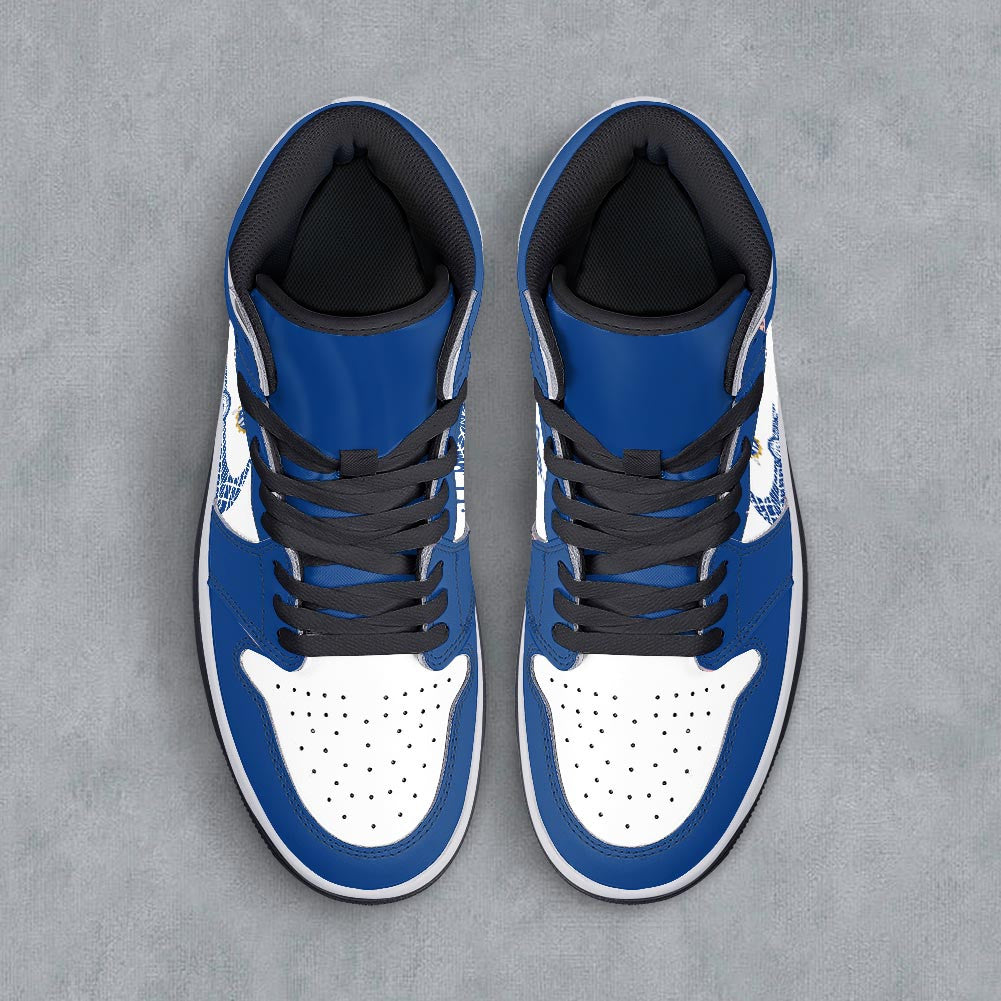 Footwearstorm MV Agusta AJ1 High Sneakers Shoes For Men And Women 3009143