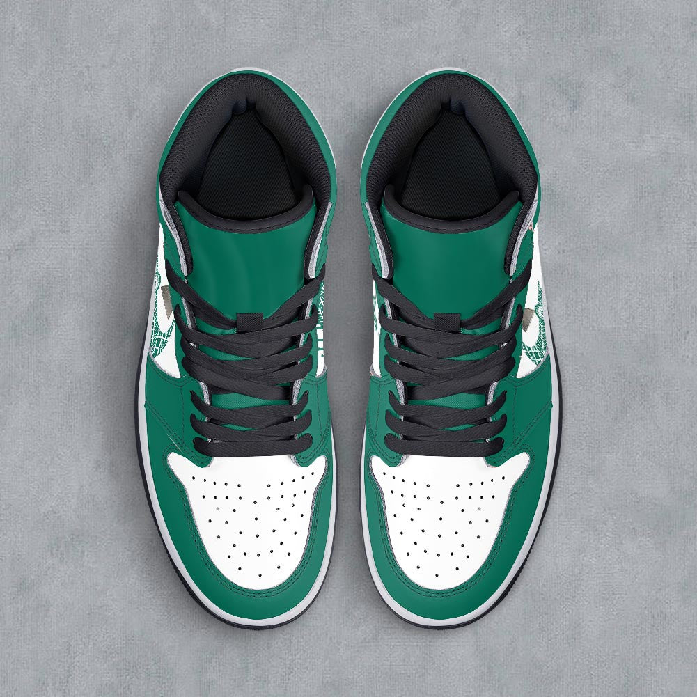 Footwearstorm Fendt AJ1 High Sneakers Shoes For Men And Women 300979