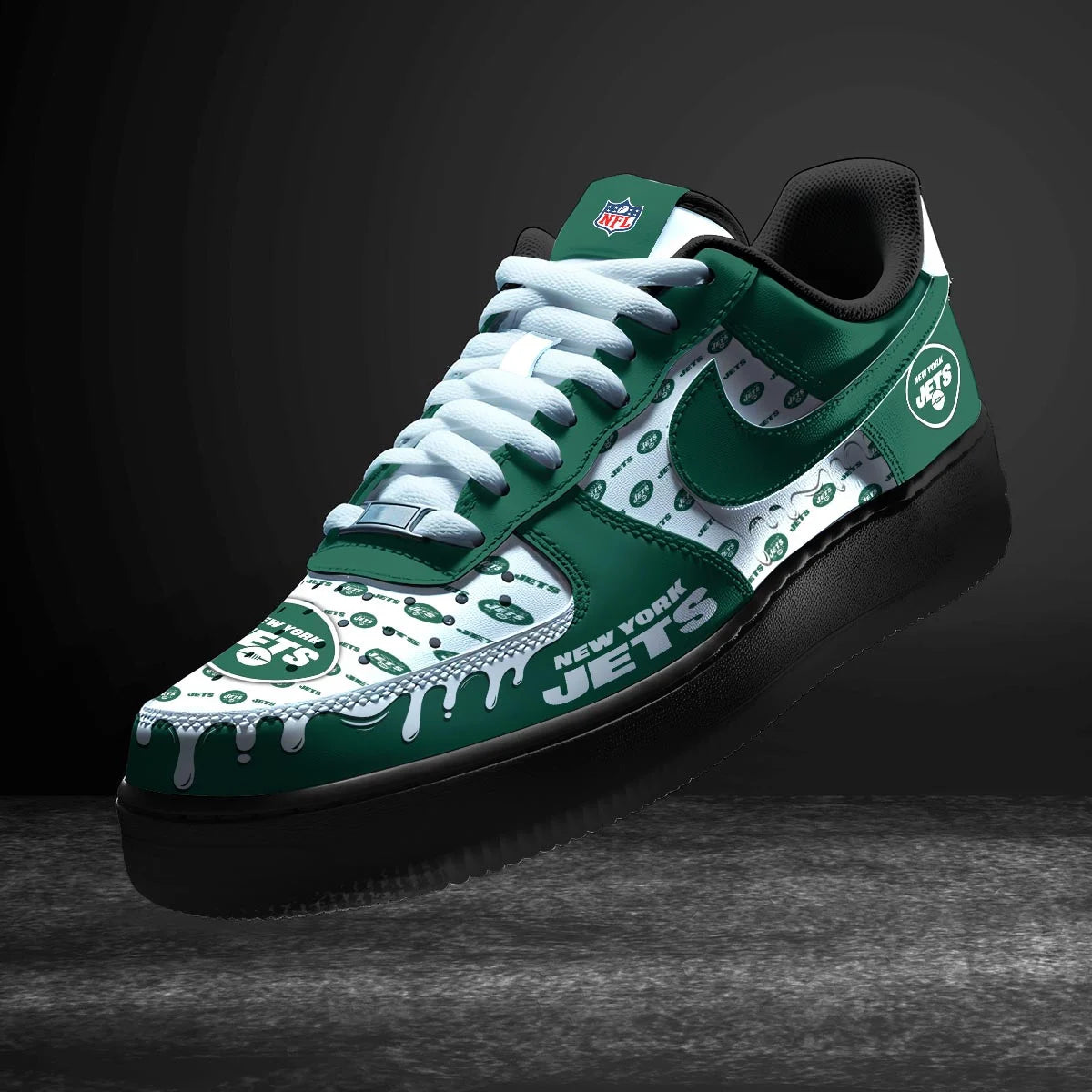 Footwearstorm New York Jets Air Low-Top Sneakers Shoes For Men And Women 1205145