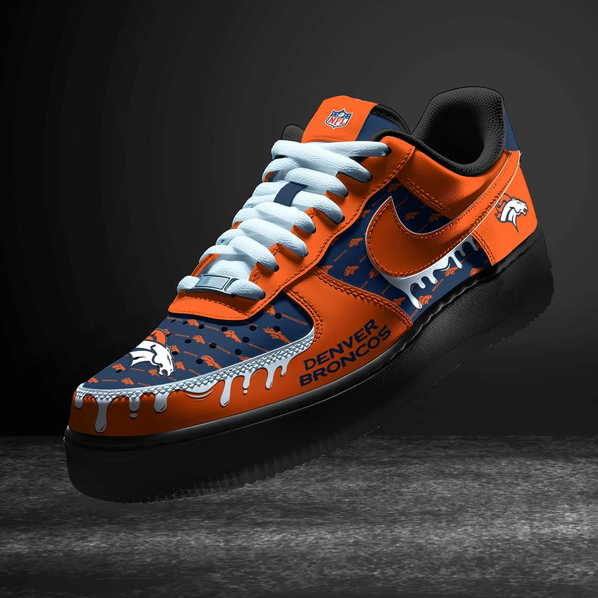 Footwearstorm Denver Broncos Air Low-Top Sneakers Shoes For Men And Women 1205147