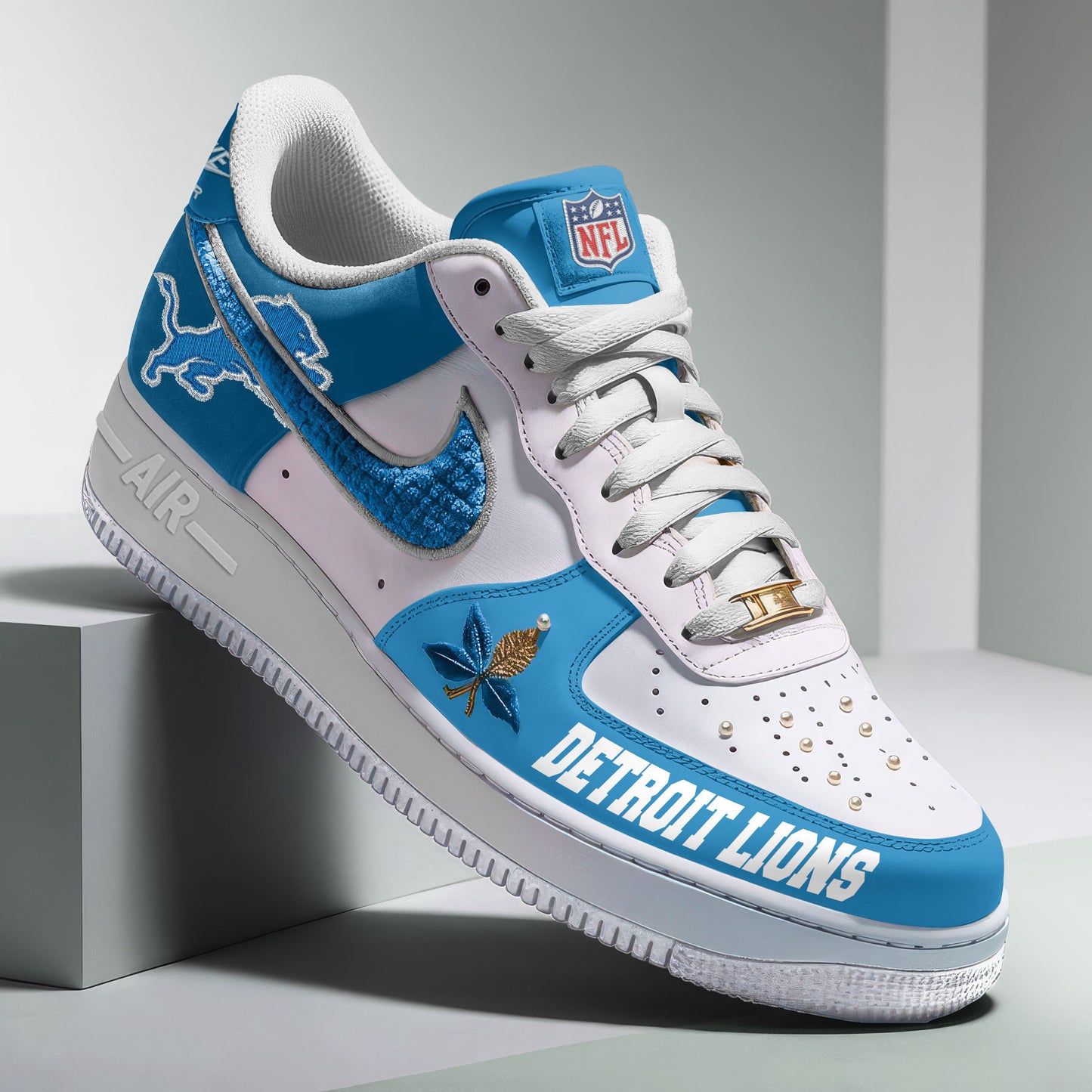 Footwearstorm Detroit Lions Low-Top Sneakers Shoes For Men And Women 2808334