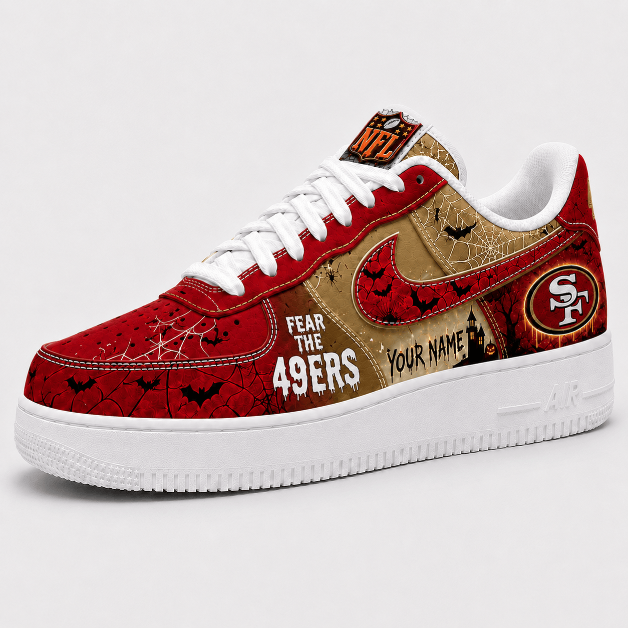Footwearstorm San Francisco 49ers Low-Top Sneakers Shoes For Men And Women 2808177