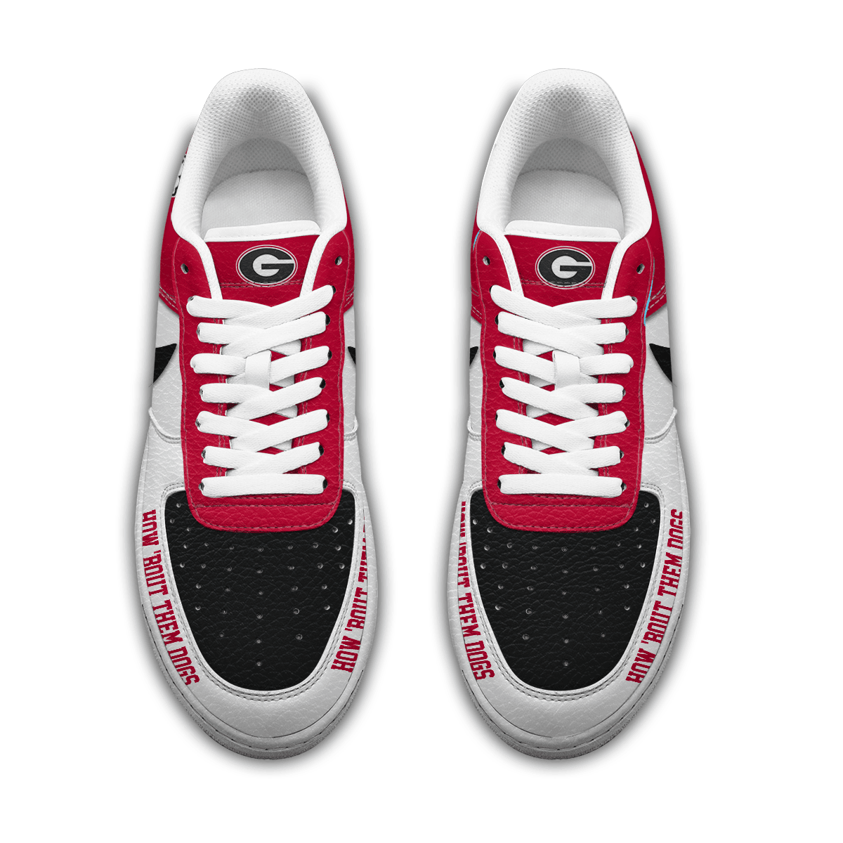 Footwearstorm Georgia Bulldogs Low-Top Sneakers Shoes For Men And Women 100823