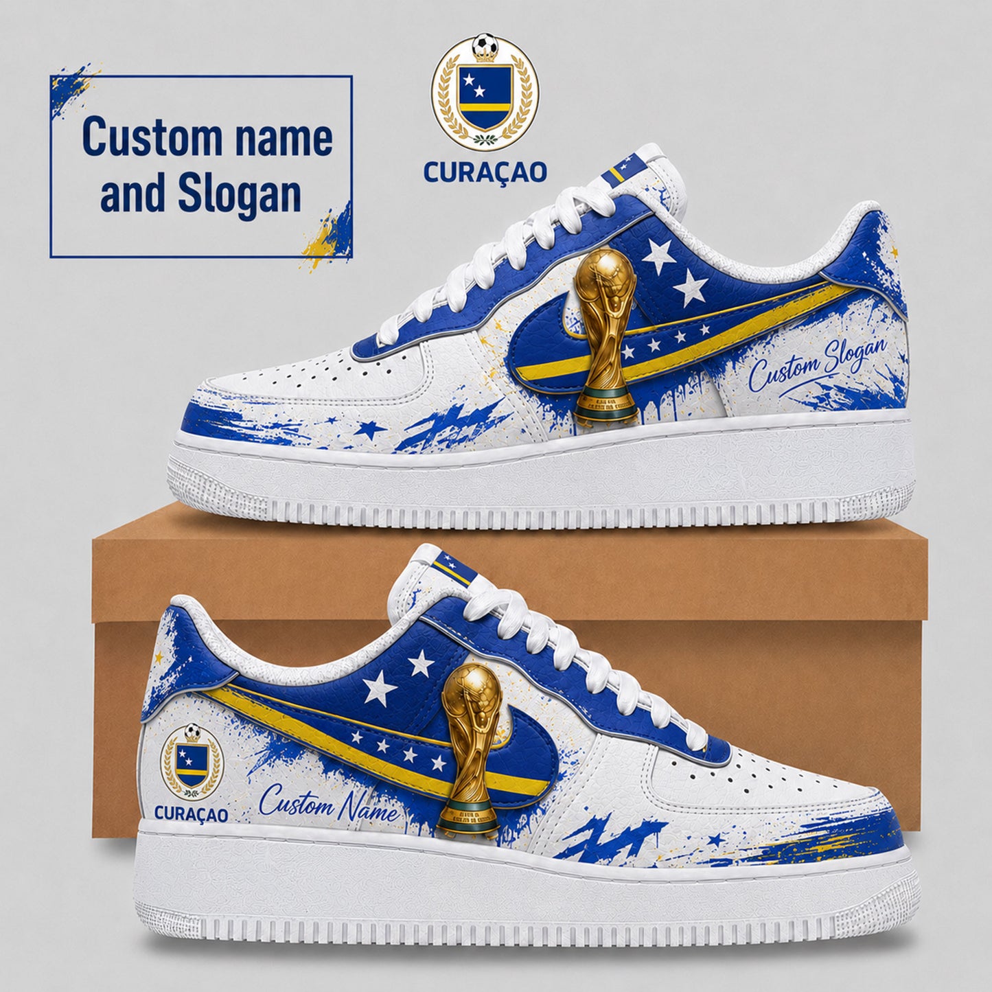 Curaçao Air Low-Top Sneakers 2026