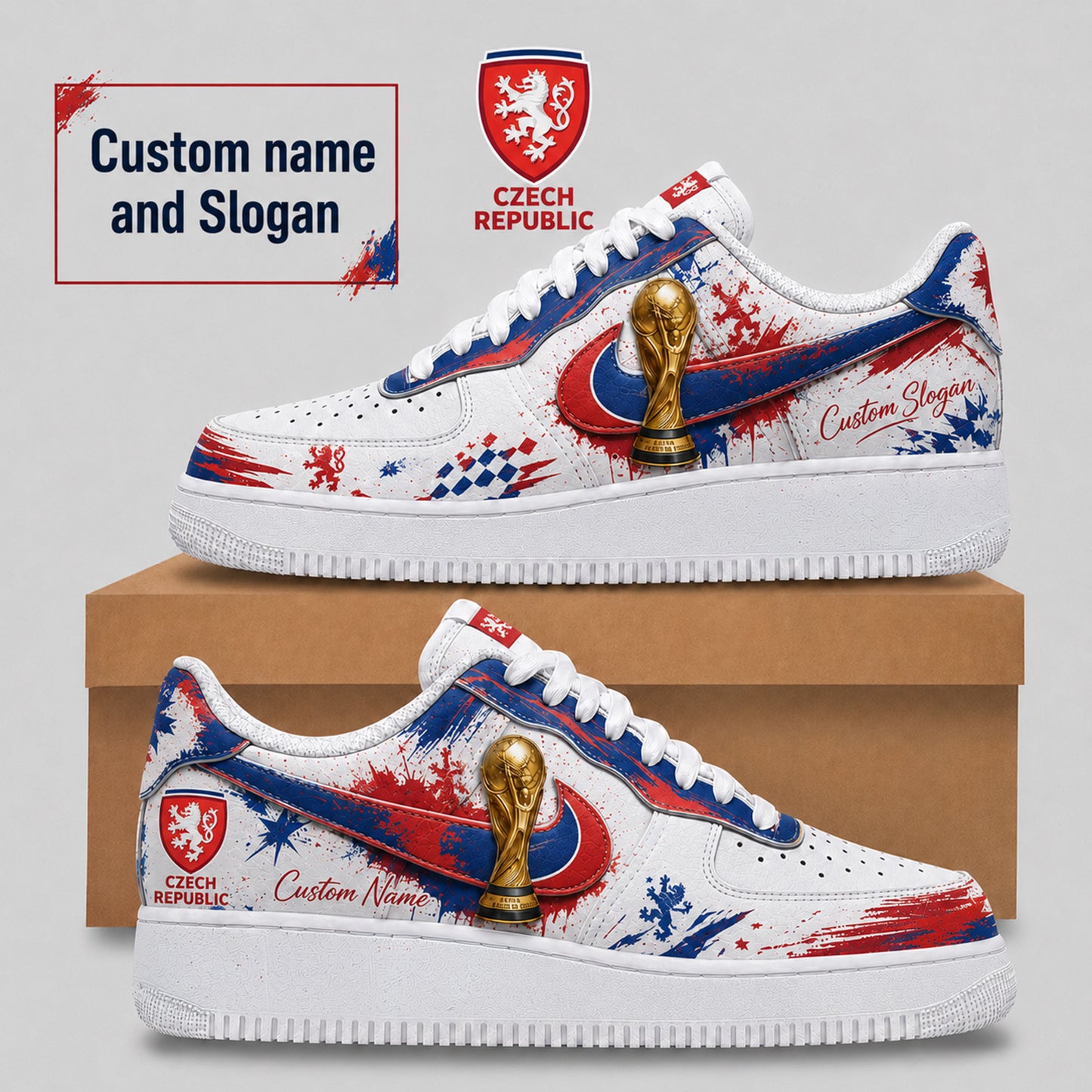 Czech Republic Air Low-Top Sneakers 2026