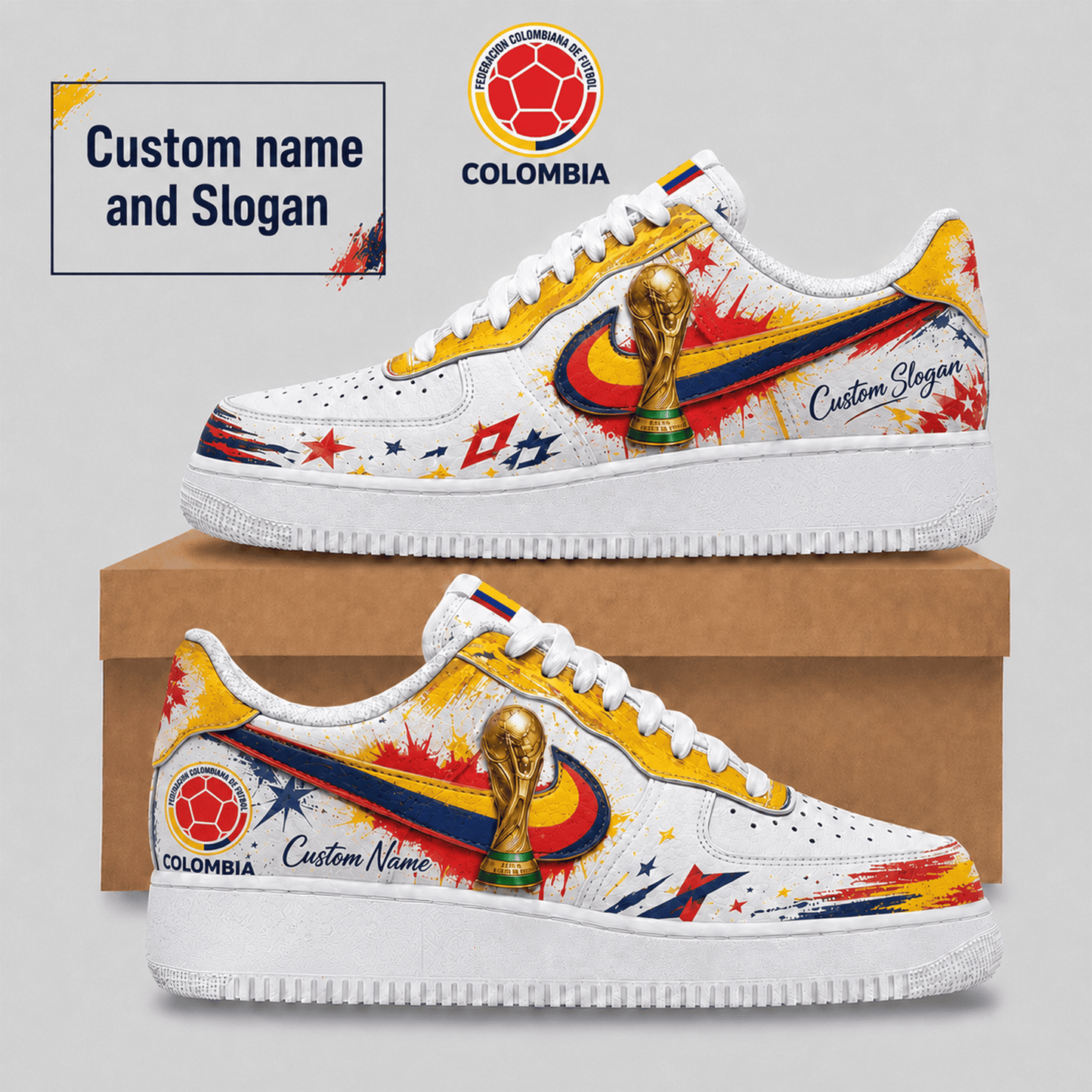 Colombia Air Low-Top Sneakers 2026