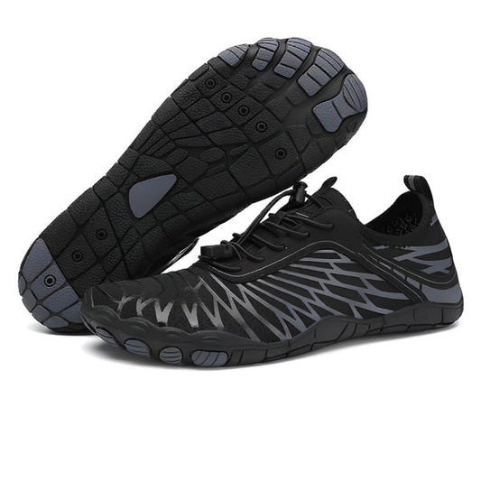 Lorax Pro Healthy & Non-Slip barefoot Orthotic Shoes - Black