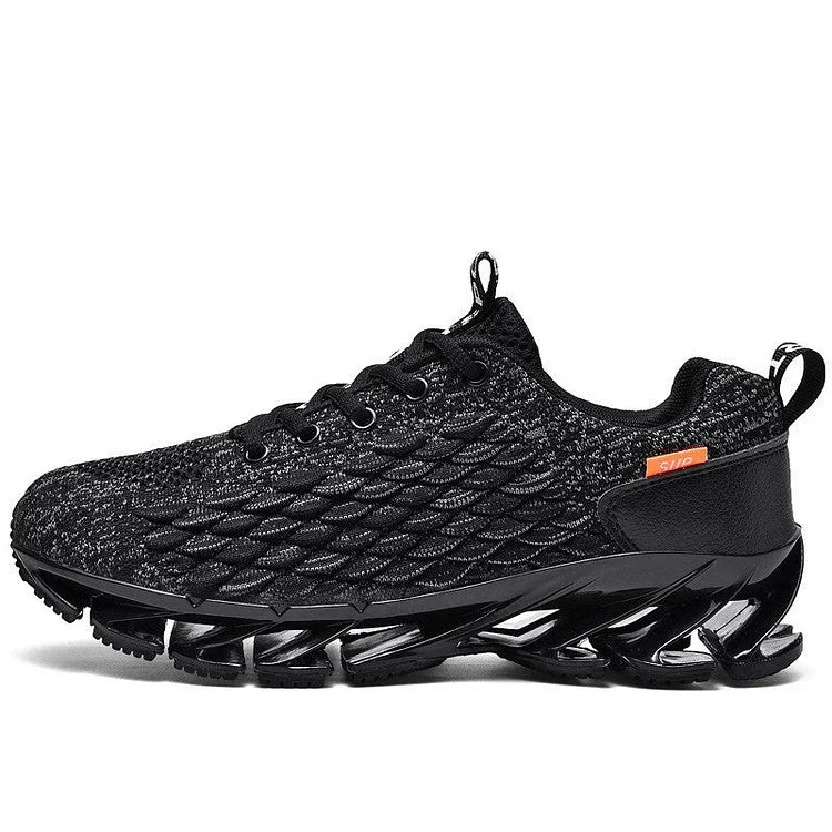 Men Orthopedic Shoes Athletic Sneakers - Black