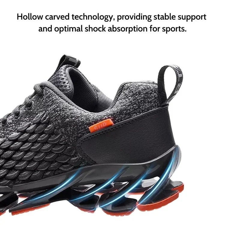 Men Orthopedic Shoes Athletic Sneakers - Gray