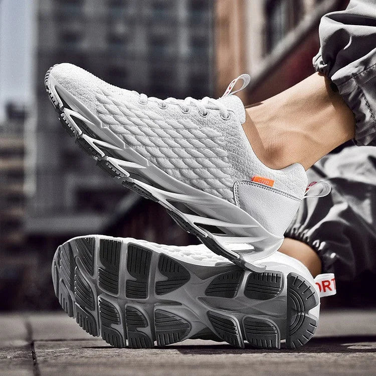 Men Orthopedic Shoes Athletic Sneakers - White