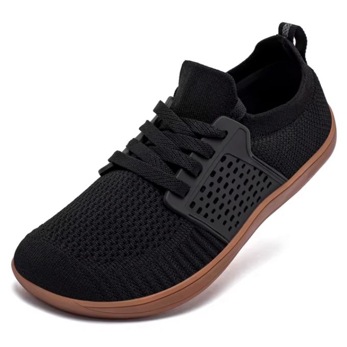 Native Master Healthy & Non-Slip barefoot Orthotic Shoes - Black Brown