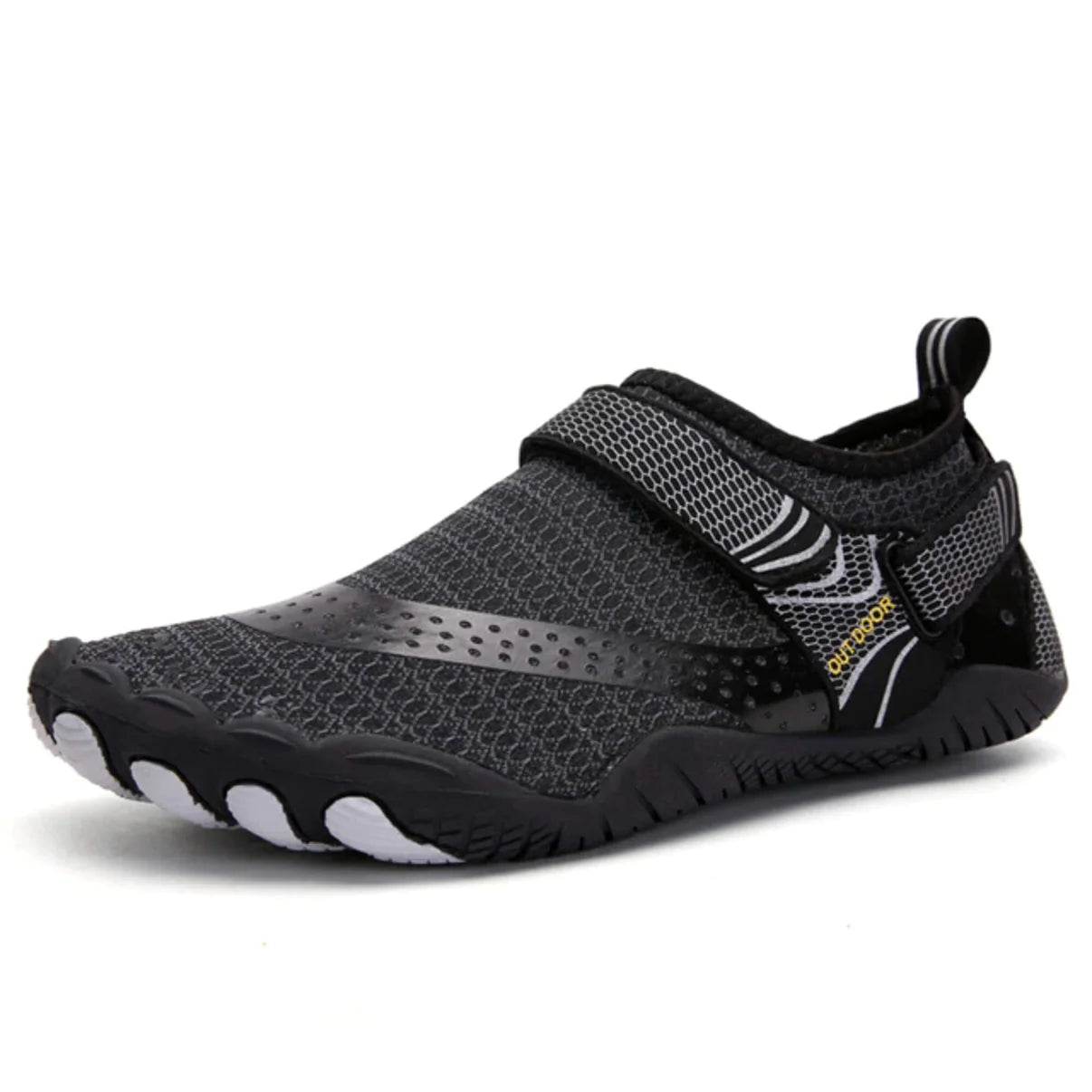 Outdoor Master slip-resistant & comfortable barefoot Orthotic Shoes - Black