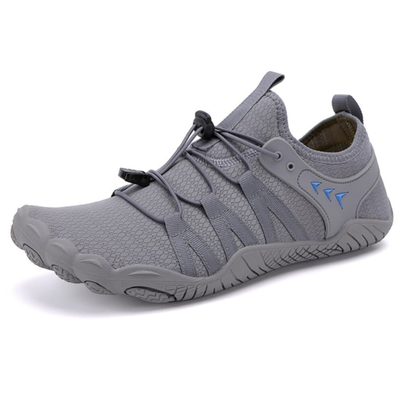 Savanna Adventure Outdoor Grip Barefoot Hike Footwear - Gray
