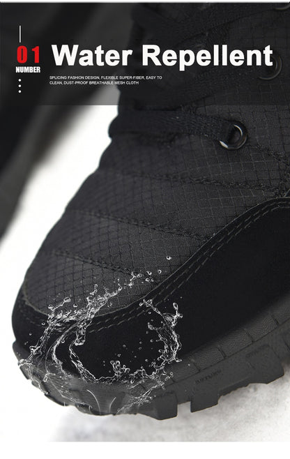 Men's Winter Mid-Calf fur Boots