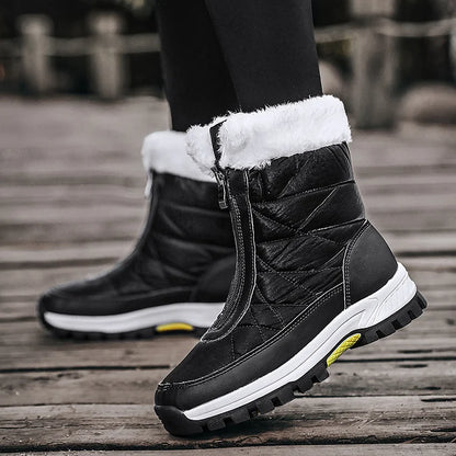 Women's Outdoor Travel Hiking Snow Mountaineering Walking Boots