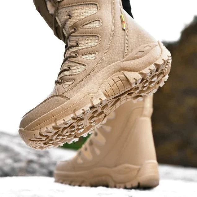 Thickened Velvet High-Top Hiking Snow Boots