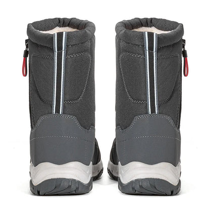Unisex Winter Boots Side Zipper Snow Boots