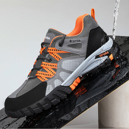 Men’s Black Steel Toe Cap Shoes Ankle Safety Trainers Work Boots