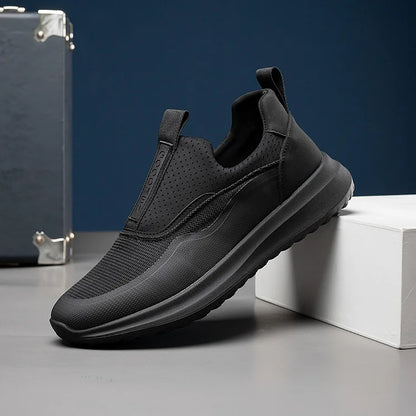 Step Ease Slip-On Walking Shoes Hands-Free Laceless Sneakers