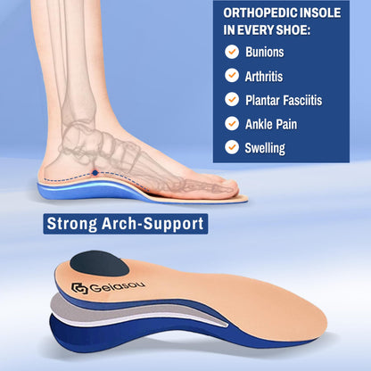 Orthopedic Shoes Men Steel Toe Lace Puncture-Proof Work