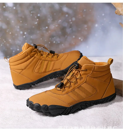 Winter Plush Waterproof and Warm Hiking Boots