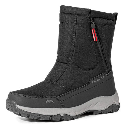 Unisex Winter Boots Side Zipper Snow Boots