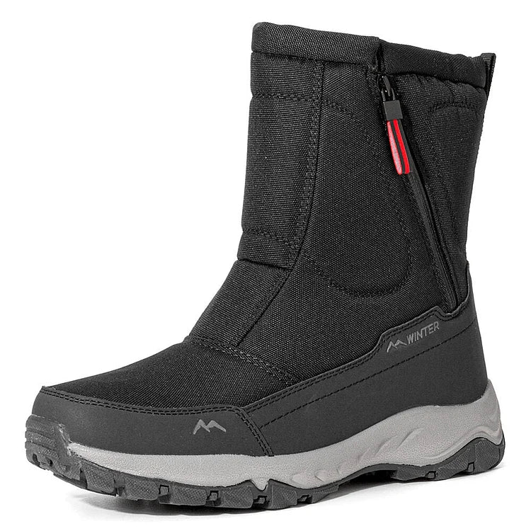 Unisex Winter Boots Side Zipper Snow Boots