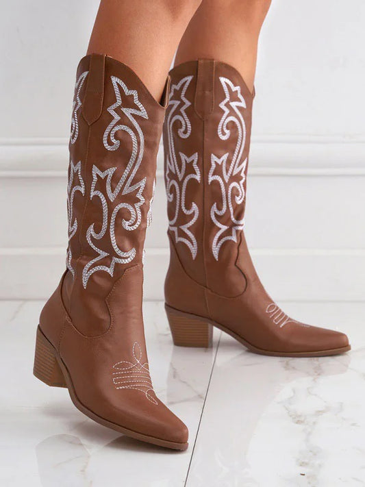Moving Along Cowboy Boots