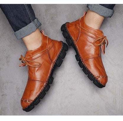 Men's Genuine Leather Ankle Boots