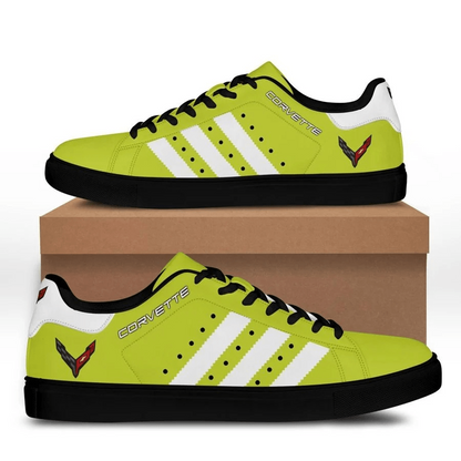 Footwearstorm Chevrolet Corvette Skate Stan Shoes Sneakes For Men And Women 4