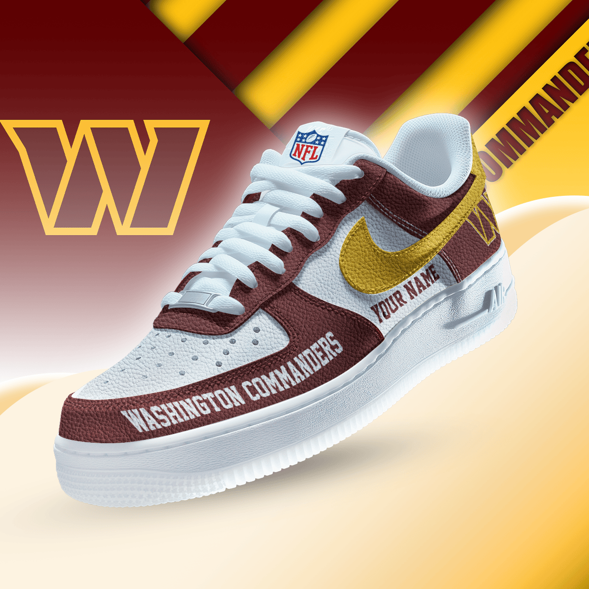 Footwearstorm Washington Commanders Low-Top Sneakers Shoes For Men And Women 2808218