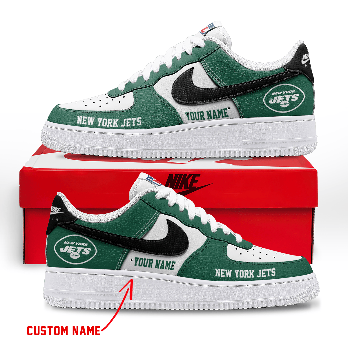 Footwearstorm New York Jets Low-Top Sneakers Shoes For Men And Women 2808267