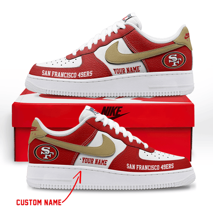 Footwearstorm San Francisco 49ers Low-Top Sneakers Shoes For Men And Women 2808237
