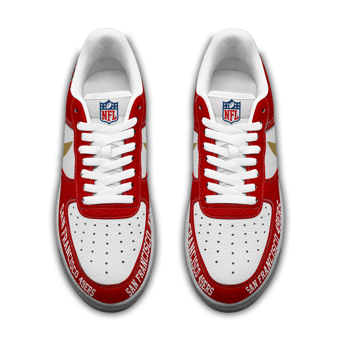 Footwearstorm San Francisco 49ers Low-Top Sneakers Shoes For Men And Women 2808237