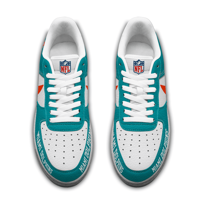 Footwearstorm Miami Dolphins Low-Top Sneakers Shoes For Men And Women 2808217