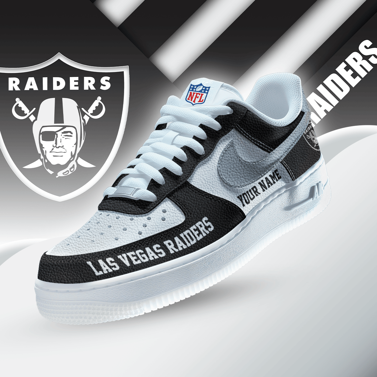 Footwearstorm Las Vegas Raiders Low-Top Sneakers Shoes For Men And Women 2808271