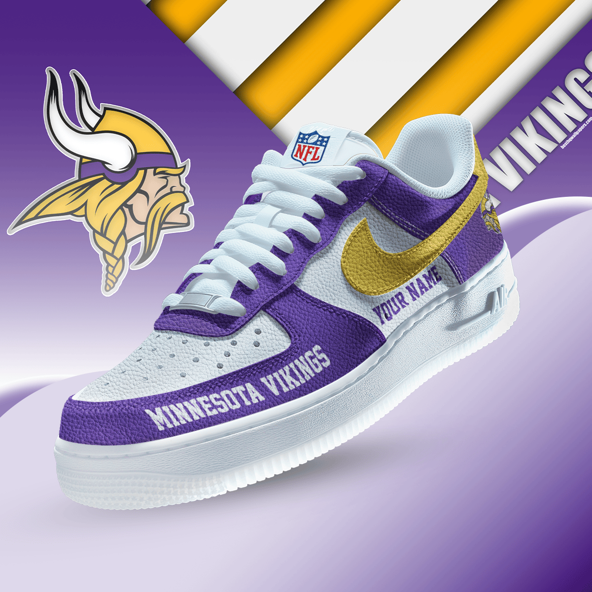 Footwearstorm Minnesota Vikings Low-Top Sneakers Shoes For Men And Women 2808228
