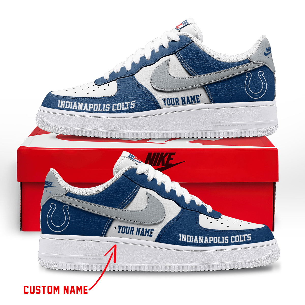 Footwearstorm Indianapolis Colts Low-Top Sneakers Shoes For Men And Women 2808231