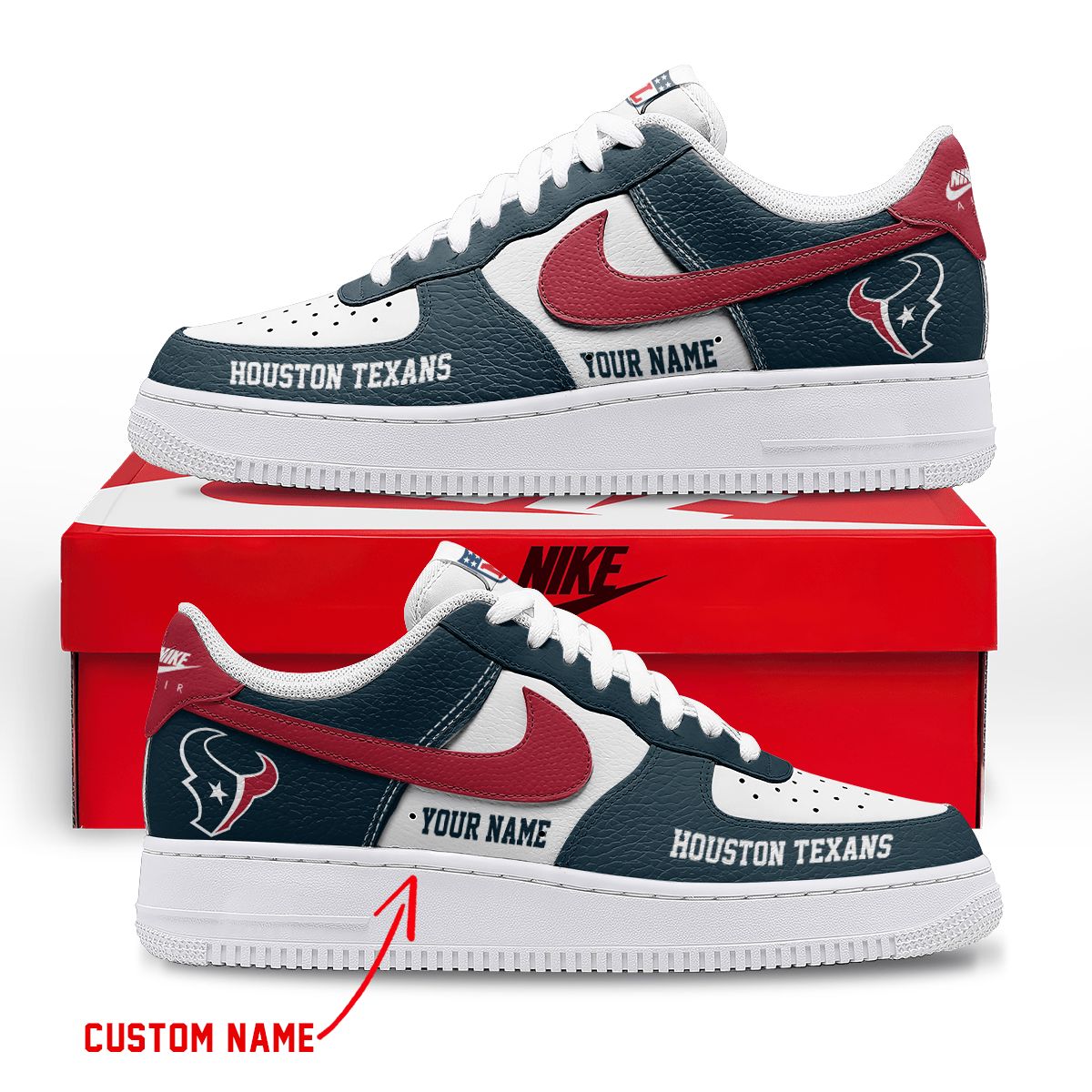Footwearstorm Houston Texans Low-Top Sneakers Shoes For Men And Women 2808216
