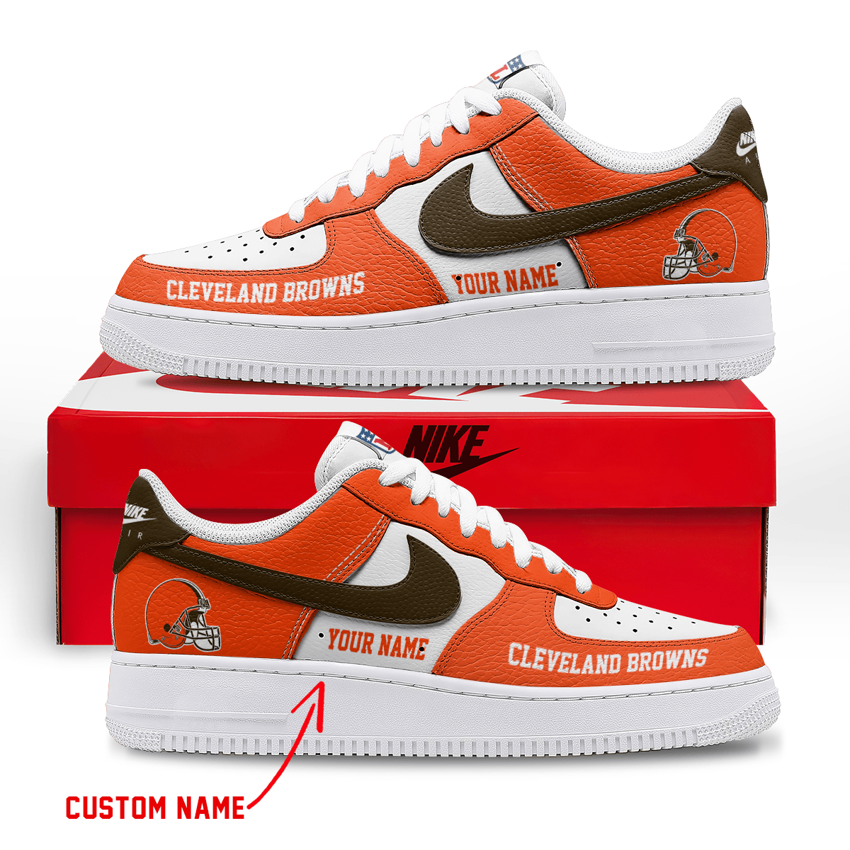 Footwearstorm Cleveland Browns Low-Top Sneakers Shoes For Men And Women 2808219