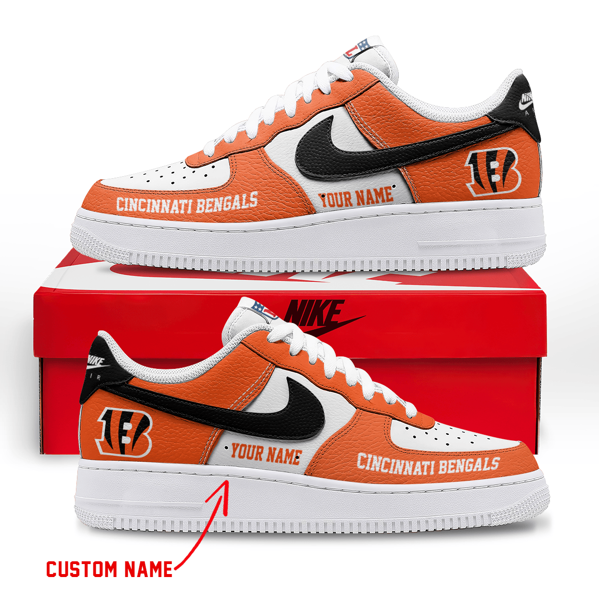 Footwearstorm Cincinnati Bengals Low-Top Sneakers Shoes For Men And Women 2808220