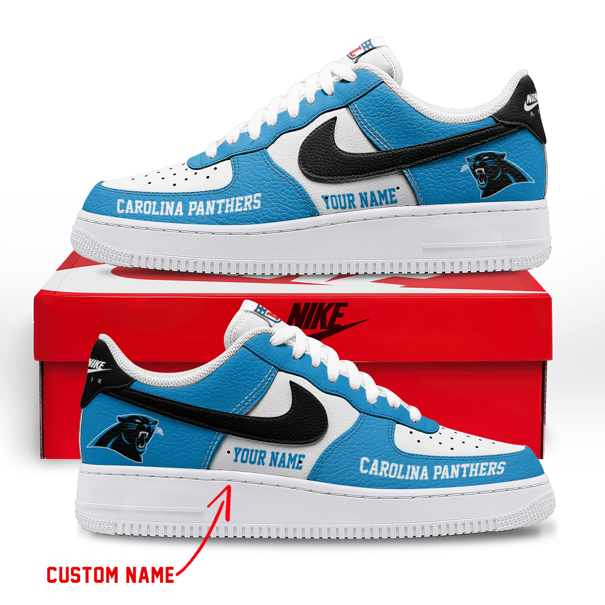 Footwearstorm Carolina Panthers Low-Top Sneakers Shoes For Men And Women 2808230