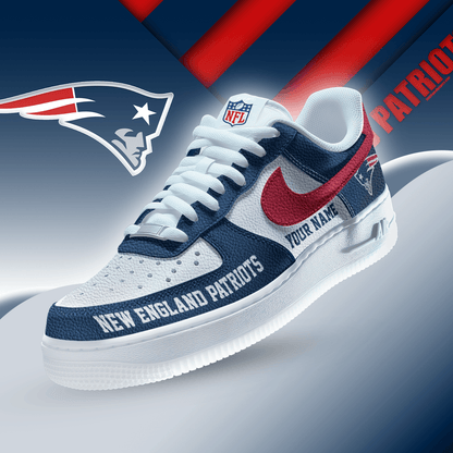 Footwearstorm New England Patriots Low-Top Sneakers Shoes For Men And Women 2808247
